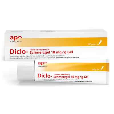 Diclofenac Schmerzgel von apodiscounter 100 g von Fairmed Healthcare GmbH PZN 18204252