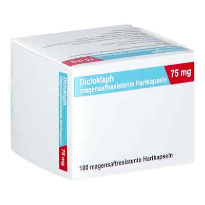 Dicloklaph 75 mg magensaftresistente Hartkapseln 100 stk von Micro Labs GmbH PZN 16682332