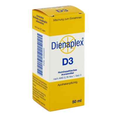 Dienaplex D3 Tropfen 50 ml von Beate Diener Naturheilmittel e.K PZN 04455022