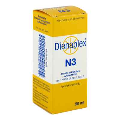Dienaplex N 3 Tropfen 50 ml von Beate Diener Naturheilmittel e.K PZN 04455298