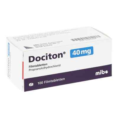 Dociton 40mg 100 stk von MIBE GmbH Arzneimittel PZN 01801498