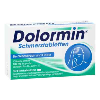 Dolormin Schmerztabletten mit 200 mg Ibuprofen  30 stk von Johnson & Johnson GmbH (OTC) PZN 04590228