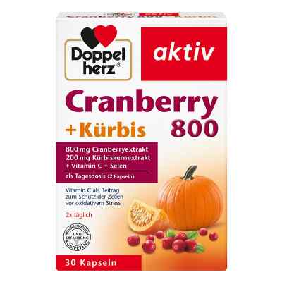 Doppelherz Cranberry + Kürbis Kapseln 30 stk von Queisser Pharma GmbH & Co. KG PZN 06445453