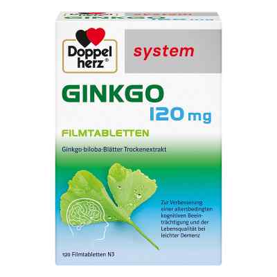 Doppelherz Ginkgo 120mg system 120 stk von Queisser Pharma GmbH & Co. KG PZN 10963248