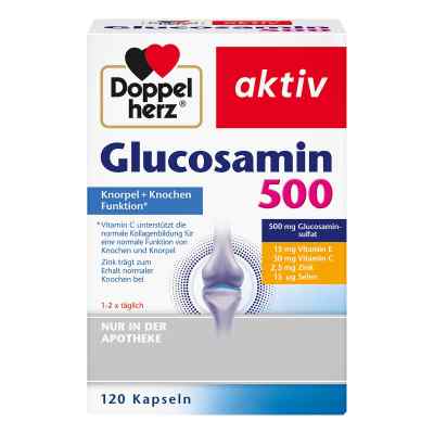 Doppelherz Glucosamin 500 Kapseln 120 stk von Queisser Pharma GmbH & Co. KG PZN 06325341