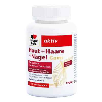 Doppelherz Haut+Haare+Nägel Gums 60 stk von Queisser Pharma GmbH & Co. KG PZN 17580102