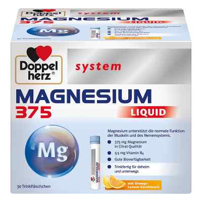 Doppelherz Magnesium 375 Liquid system Trinkampulle (n) 30 stk von Queisser Pharma GmbH & Co. KG PZN 15302020