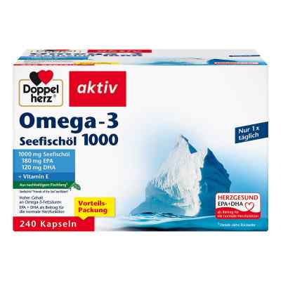 Doppelherz Omega-3 Seefischöl 1000 Kapseln