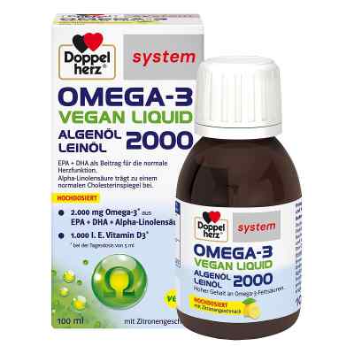 Doppelherz Omega-3 Vegan Liquid 2000 System