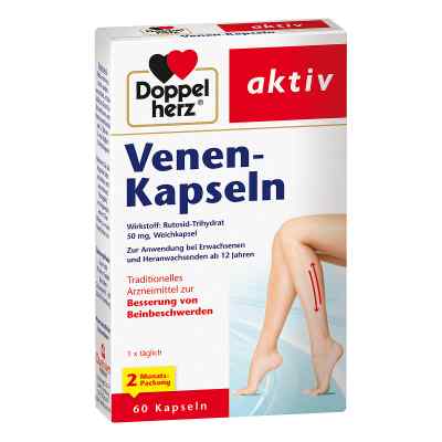 Doppelherz Venen-kapseln 60 stk von Queisser Pharma GmbH & Co. KG PZN 15880892
