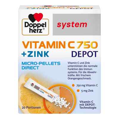 Doppelherz Vitamin C7 50 Depot system Pellets 20 stk von Queisser Pharma GmbH & Co. KG PZN 15425426