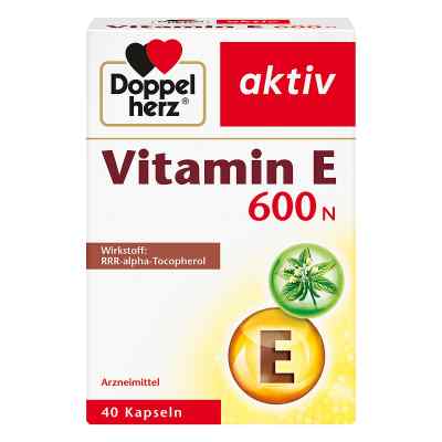 Doppelherz Vitamin E 600 N Weichkapseln 40 stk von Queisser Pharma GmbH & Co. KG PZN 10057811