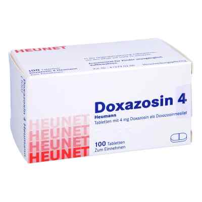 Doxazosin 4 Heumann Tabletten heunet 100 stk von Heunet Pharma GmbH PZN 05909867