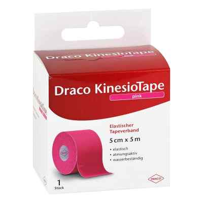 Draco Kinesiotape 5mx5cm pink 1 stk von Dr. Ausbüttel & Co. GmbH PZN 10330158