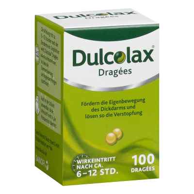 Dulcolax Dragées Dose bei Verstopfung 100 stk von  PZN 06800196