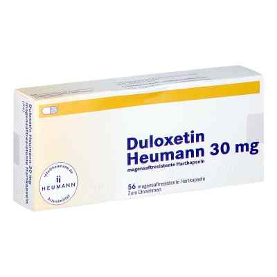 Duloxetin Heumann 30 mg magensaftresistente Hartkapsel 56 stk von HEUMANN PHARMA GmbH & Co. Generi PZN 12955968