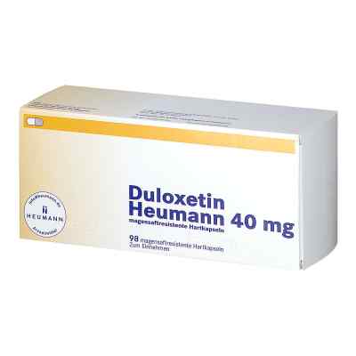Duloxetin Heumann 40mg 98 stk von HEUMANN PHARMA GmbH & Co. Generi PZN 10785657