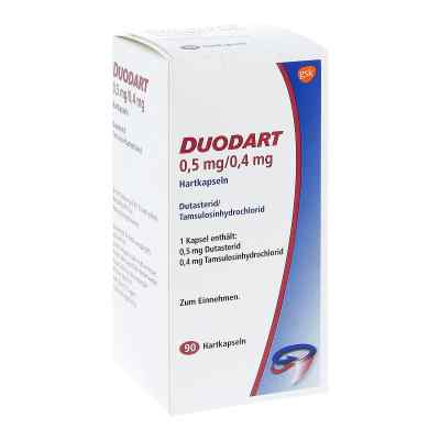 Duodart 0,5 mg/0,4 mg Hartkapseln 90 stk von GlaxoSmithKline GmbH & Co. KG PZN 01882657