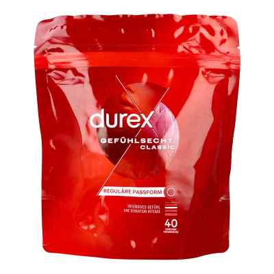 Durex Gefühlsecht classic Kondome 40 stk von Reckitt Benckiser Deutschland Gm PZN 16388041