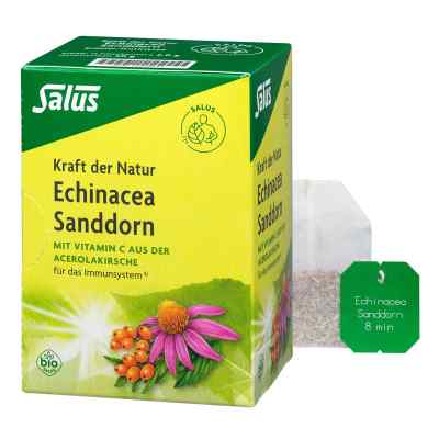 Echinacea Sanddorn Tee Kraft der Natur Salus Fi.b. 15 stk von SALUS Pharma GmbH PZN 00699810