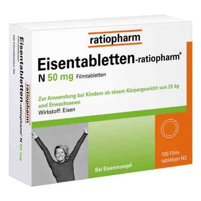 Eisentabletten-ratiopharm N 50 mg Filmtabletten