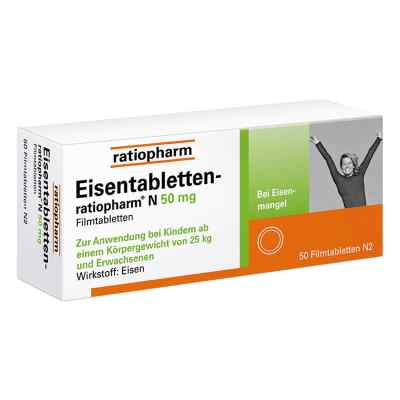 Eisentabletten-ratiopharm N 50 mg Filmtabletten