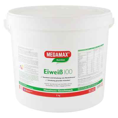 Eiweiss 100 Haselnuss Megamax Pulver 5 kg von Megamax B.V. PZN 12772222