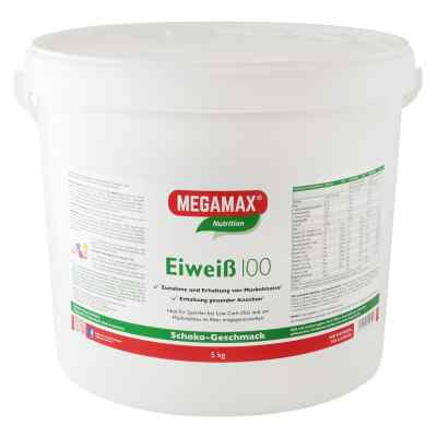 Eiweiss 100 Schoko Megamax Pulver 5000 g von Megamax B.V. PZN 07378210