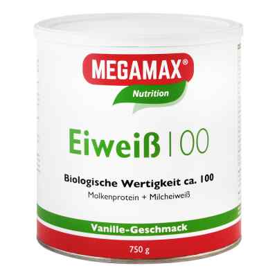 Eiweiss Vanille Megamax Pulver 750 g von Megamax B.V. PZN 07345908