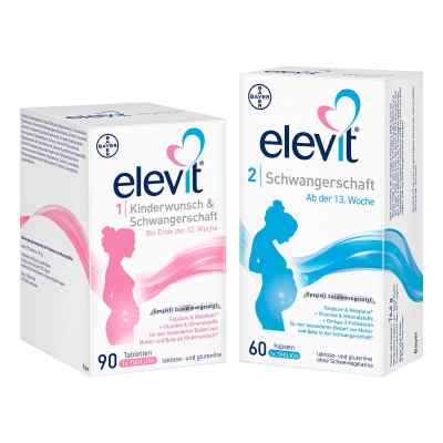 Elevit 1 und 2 Schwangerschaft-Set