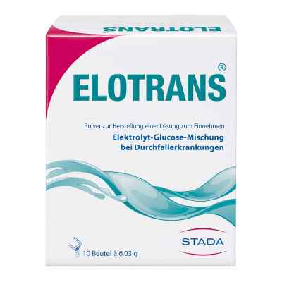 Elotrans Elektrolyte Pulver 10 stk von STADA GmbH PZN 03400496