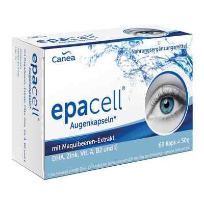 Epacell Augenkapseln mit Maquibeere + DHA + EPA 60 stk von Pharma Peter GmbH PZN 16400960