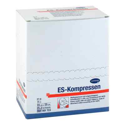 Es-kompressen steril 7,5x7,5 cm 8fach Cpc