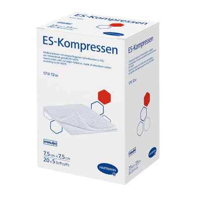 Es-kompressen steril 7,5x7,5 cm Grosspackung