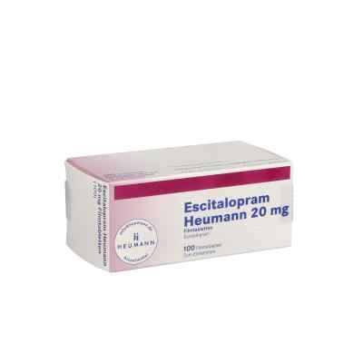 Escitalopram Heumann 20mg 100 stk von HEUMANN PHARMA GmbH & Co. Generi PZN 01942520