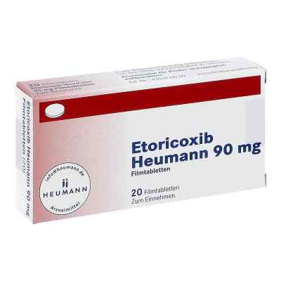 Etoricoxib Heumann 90 mg Filmtabletten 20 stk von HEUMANN PHARMA GmbH & Co. Generi PZN 12545147