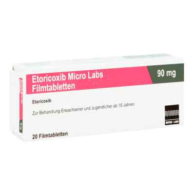 Etoricoxib Micro Labs 90 mg Filmtabletten 20 stk von Micro Labs GmbH PZN 12637866
