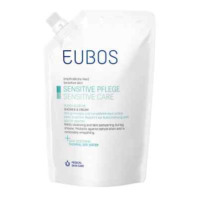 Eubos Sensitive Dusch & Creme Nachfüllbtl. 400 ml von Dr.Hobein (Nachf.) GmbH PZN 06608553