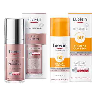 Eucerin Anti-Pigment Dual Serum + Sun Pigment Control Face Fluid