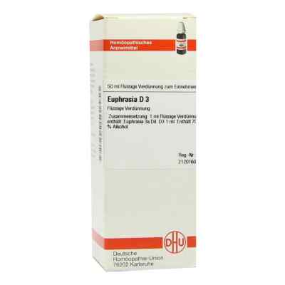 Euphrasia D3 Dilution 50 ml von DHU-Arzneimittel GmbH & Co. KG PZN 02809817