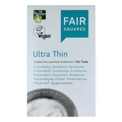 Fair Squared Kondome ultra thin 3 stk von ecoaction GmbH PZN 09328239