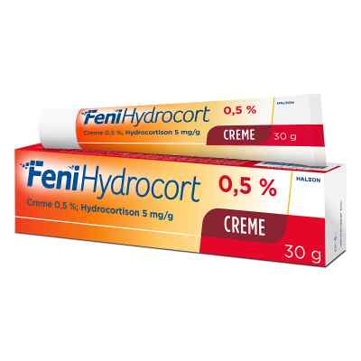 FeniHydrocort Creme 0,5 %, Hydrocortison 5 mg/g