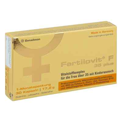 Fertilovit F 35 plus Kapseln 30 stk von Biohealth International GmbH PZN 11613467
