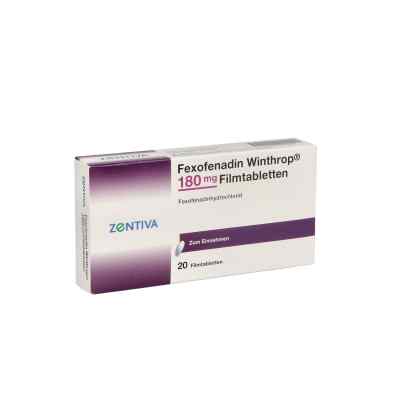 Fexofenadin Winthrop 180mg 20 stk von Zentiva Pharma GmbH PZN 00053999