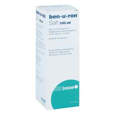 Fiebersaft Ben-u-ron Saft 100 ml von bene Arzneimittel GmbH PZN 04993736