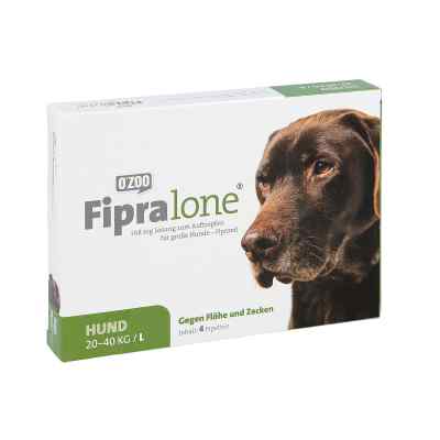 Fipralone 268 mg Lösung zur, zum auftropf.f.grosse Hunde vet 4 stk von O'ZOO GmbH PZN 11360776