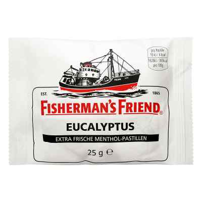 Fishermans Friend Eucalyptus mit Zucker Pastillen 25 g von Queisser Pharma GmbH & Co. KG PZN 02192831