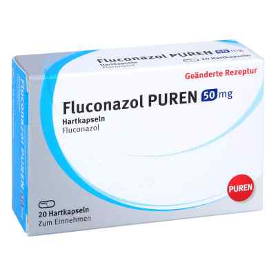 Fluconazol Puren 50 mg Hartkapseln 20 stk von PUREN Pharma GmbH & Co. KG PZN 11354681