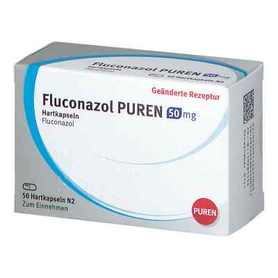 Fluconazol Puren 50 mg Hartkapseln 50 stk von PUREN Pharma GmbH & Co. KG PZN 11354706