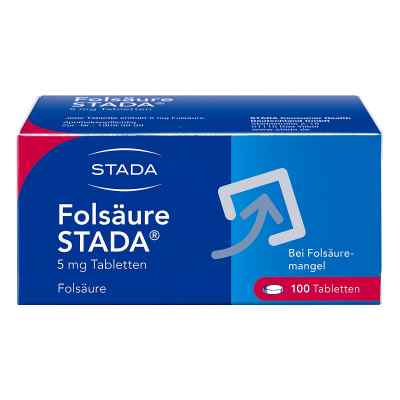 Folsäure Stada 5 Mg Tabletten 100 stk von STADA GmbH PZN 17542834